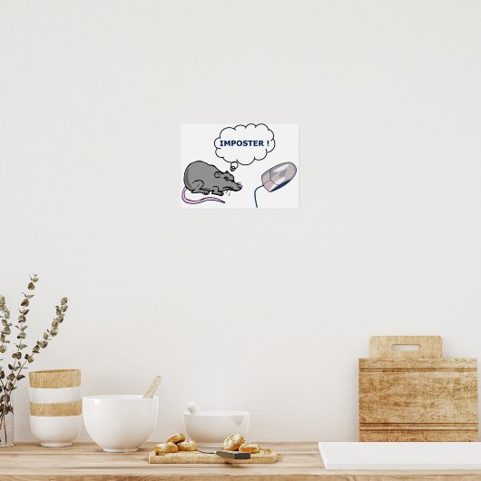 偽者 ポスター (キッチン)