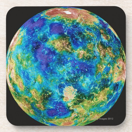 偽色の下の金星 コースター (正面)