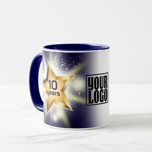 偽金星社員記念日表彰 マグカップ (正面左)