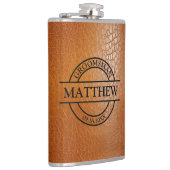 偽革ビニールラッピング フラスク (右)