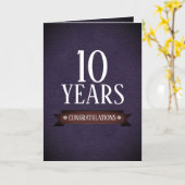 偽革ユニバーサル社員周年カード カード (黄色い花)