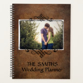 偽革写真ウェディング プランナー手帳 (正面)