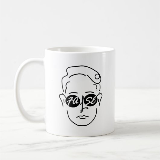 偽 コーヒーマグカップ (左)