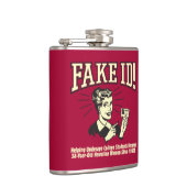 偽ID：未成年の大学ハワイアン フラスク (右)