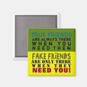 偽vs真実～磁石の真実 マグネット (正面/裏面)