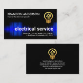 傍受（青）電流 名刺 (正面/裏面)