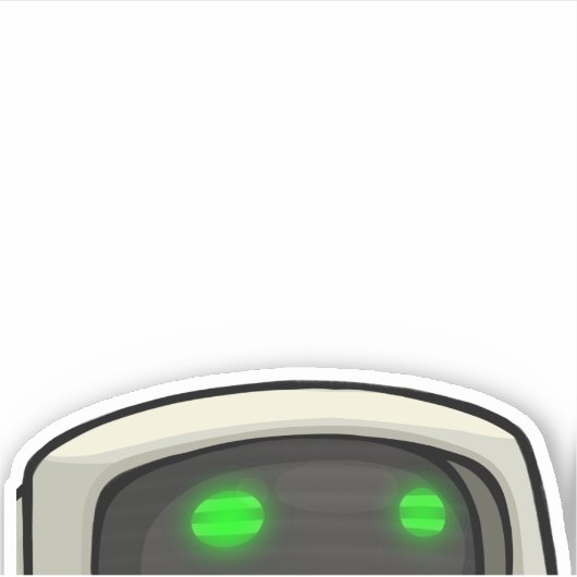 傍聴静か者 シール (正面)