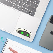 傍聴静か者 シール (ノートパソコンとiPhone)