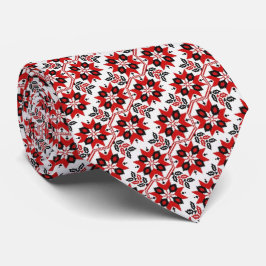 傑作のウクライナの刺繍の花 ネクタイ