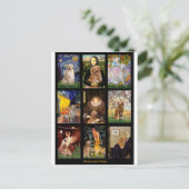 傑作のゴールデンレトリーバー ポストカード (スタンド正面)