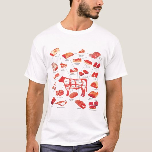 傑作のビーフ Tシャツ (正面)