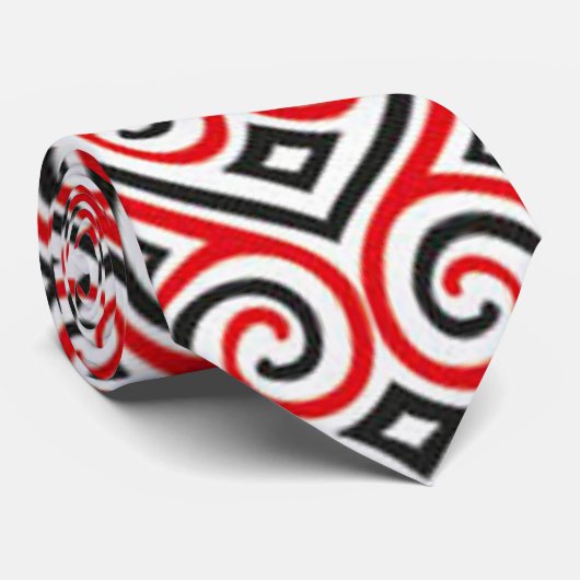 傑作の伝統的なマオリ ネクタイ (ロール)