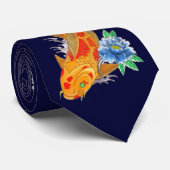 傑作の可変性の日本のなコイの魚 ネクタイ (ロール)