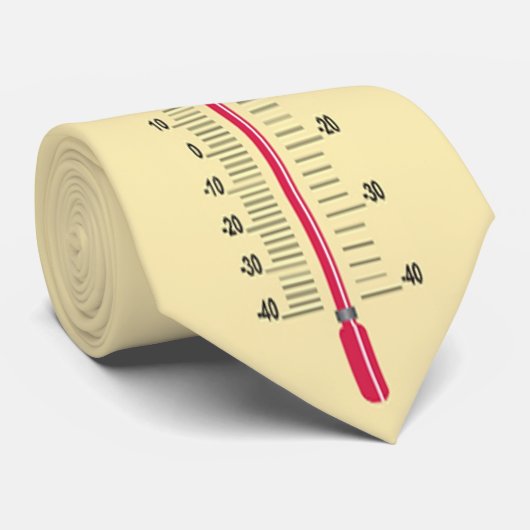傑作の温度計 ネクタイ (ロール)