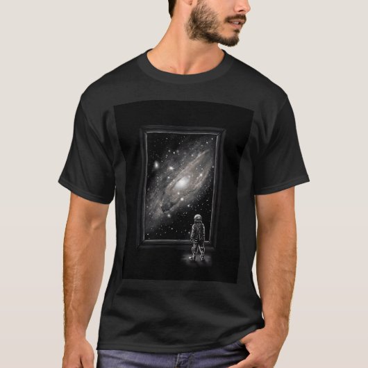 傑作をのぞき見る Tシャツ (正面)