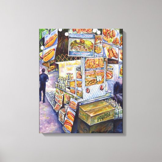 傑作アーティストの作品 キャンバスプリント (正面)