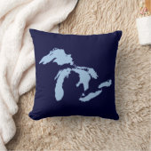 傑作五大湖 クッション (ブランケット)