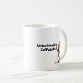 傘おばけ妖怪 - 信じられないほどカフェインが入った コーヒーマグカップ (正面右)