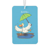 傘おもしろい踊り漫画 カーエアーフレッシュナー (裏面)