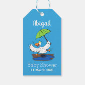 傘おもしろい踊り漫画 ギフトタグ (裏面)