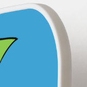 傘おもしろい踊り漫画 ピックルボールラケット (左詳細)