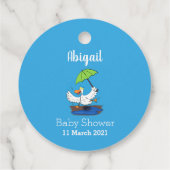 傘おもしろい踊り漫画 フェイバータグ (裏面)