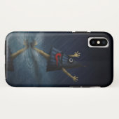 傘お化け傘日本の幽霊雨の日 Case-Mate iPhoneケース (裏面(横))