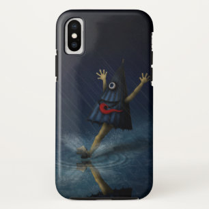 傘お化け傘日本の幽霊雨の日 iPhone X ケース