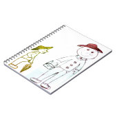 傘さんとその友達 ノートブック (左側)