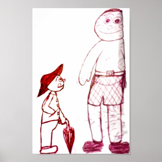 傘さんとその友達 ポスター (正面)