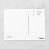 傘つきジェスター+ゴムダッキー(アヒルちゃん)絵葉書 ポストカード (裏面)