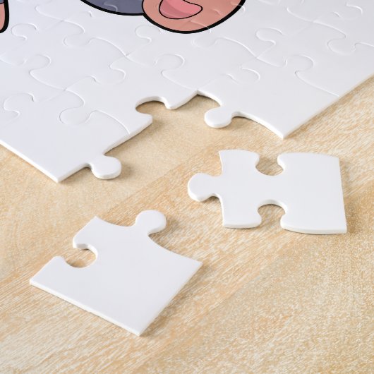 傘つきモグラ ジグソーパズル (側面)