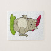 傘つき猫 ジグソーパズル (横)