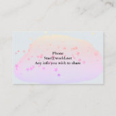 傘つき猫 名刺 (裏面)