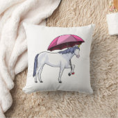 傘でユニコーン クッション (ブランケット)