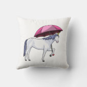 傘でユニコーン クッション (裏面)