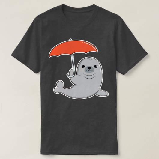 傘で封印 Tシャツ (デザイン正面)