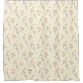 傘と紅葉 シャワーカーテン (正面)