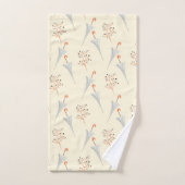 傘と紅葉 バスタオルセット (ハンドタオル)