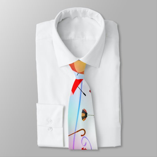 傘と離れのネクタイ ネクタイ (タイ)