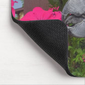 傘のオウムのマウスパッド マウスパッド (コーナー)