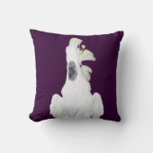 傘のオウムの装飾用クッション クッション (正面)