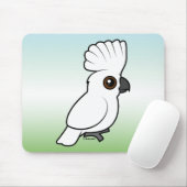 傘のオウム(育てられる) マウスパッド (マウス)