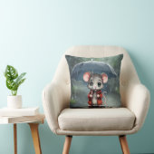 傘の下のネズミ クッション (椅子)