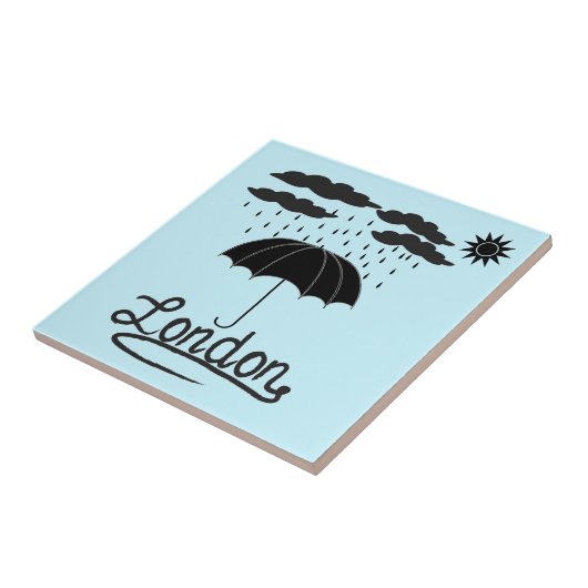 傘の下のロンドン| タイル (側面)