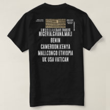 傘の下の奴隷貿易業者 Tシャツ