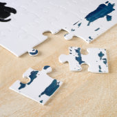 傘の下の猫 ジグソーパズル (側面)