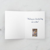 傘の付いた少女 カード (内部)