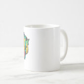 傘の女性 コーヒーマグカップ (正面右)