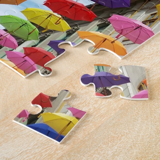 傘の屋根 ジグソーパズル (側面)